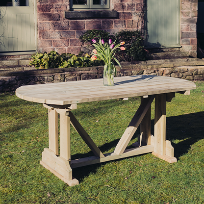 Churnet Valley Ergo 6 Seater Table 179.5cm x 90cm - Churnet Valley