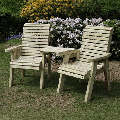 Churnet Valley Ergo Love Seats - Churnet Valley Outdoor & Garden