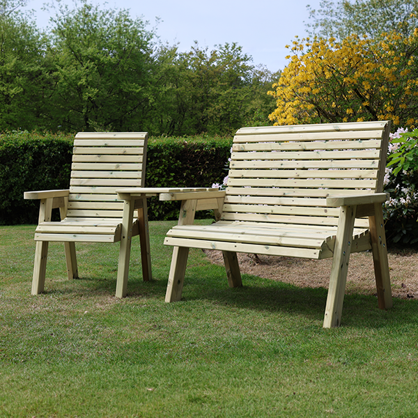Churnet Valley Ergo Trio Set Angled Tray - Churnet Valley