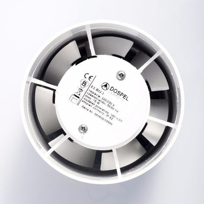 Euro 3 In Line Bathroom Fan 150mm - Best4Trade-Retail