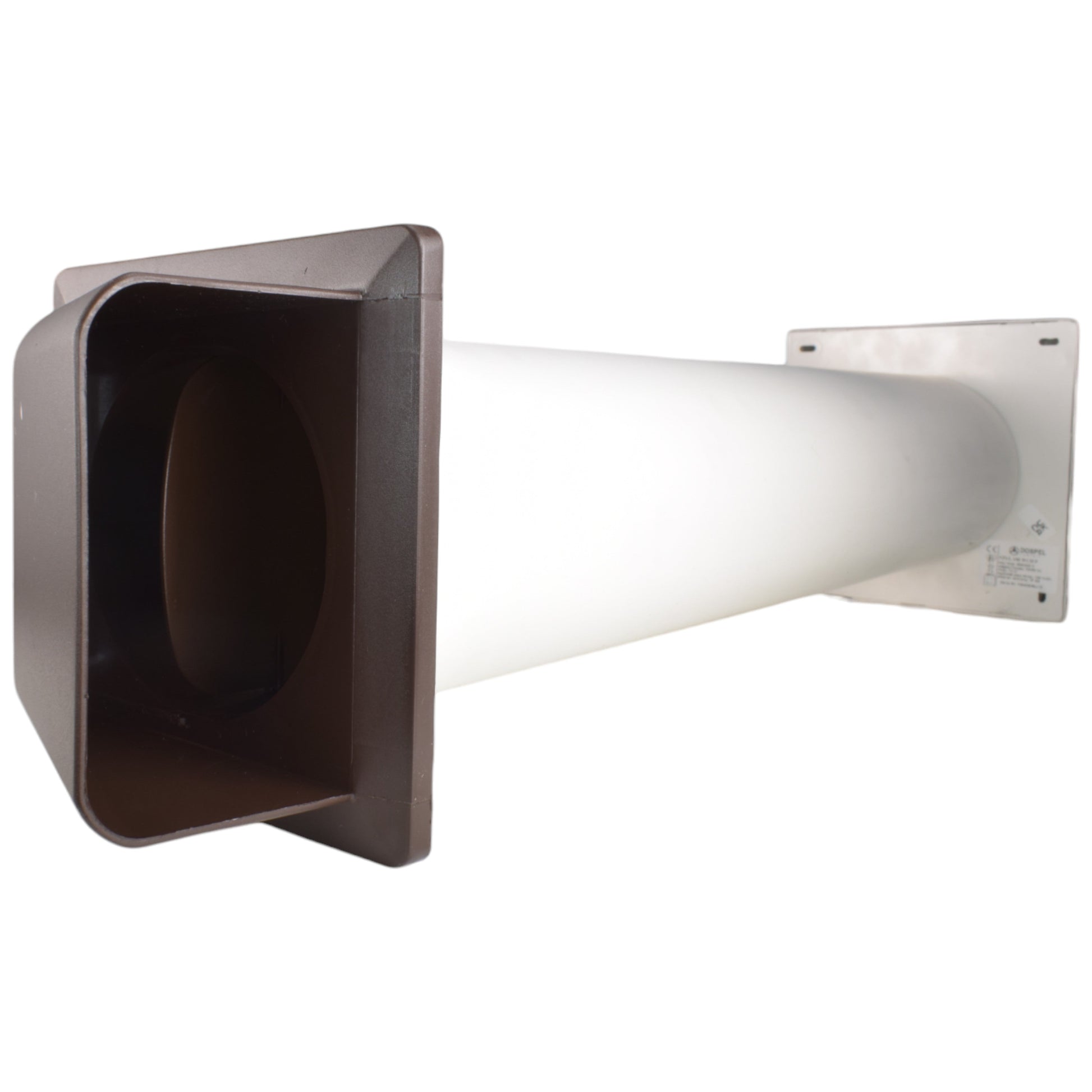 Through Wall Ventilation Kit - STYL Fan with Timer and Brown External Vent - Best4Trade-Retail OTHER
