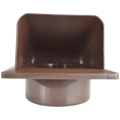 Through Wall Ventilation Kit - STYL Fan with Timer and Brown External Vent - Best4Trade-Retail OTHER