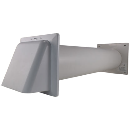 Through Wall Ventilation Kit - STYL Fan with Timer/Humidistat and White External Vent - Best4Trade-Retail OTHER