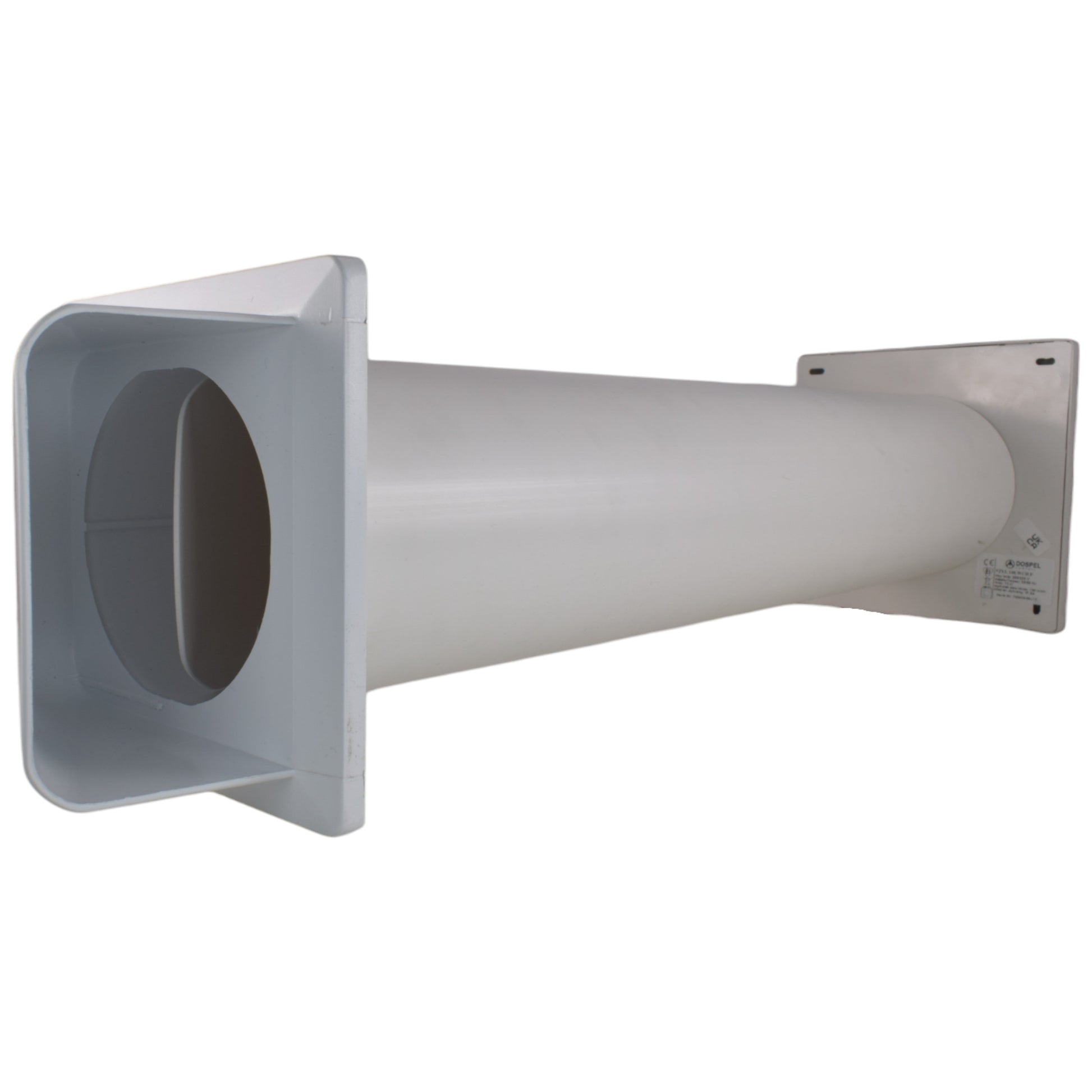 Through Wall Ventilation Kit - STYL Fan with Timer and White External Vent - Best4Trade-Retail OTHER