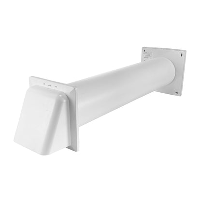 Through Wall Ventilation Kit - STYL Fan with Timer and White External Vent - Best4Trade-Retail OTHER