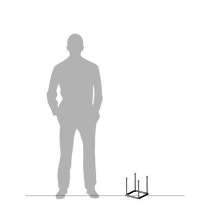 Medium foundation frame, 150mm square in galvanised steel (FF02)