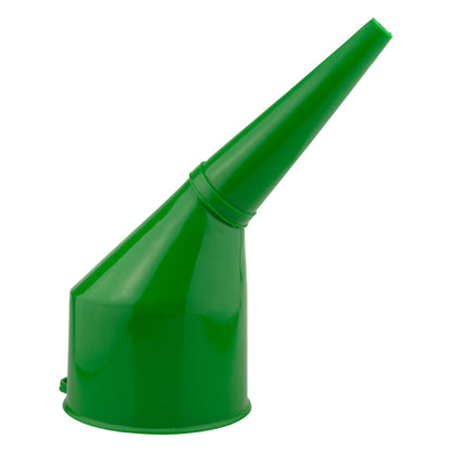 Angled Car Fuel Funnels with Filter (Green & Blue)