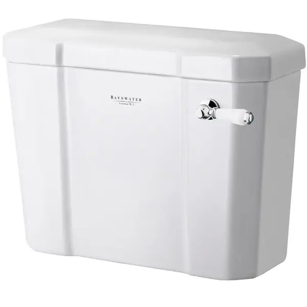 Fitzroy Cistern, Ceramic Lever & Fittings - Bayswater