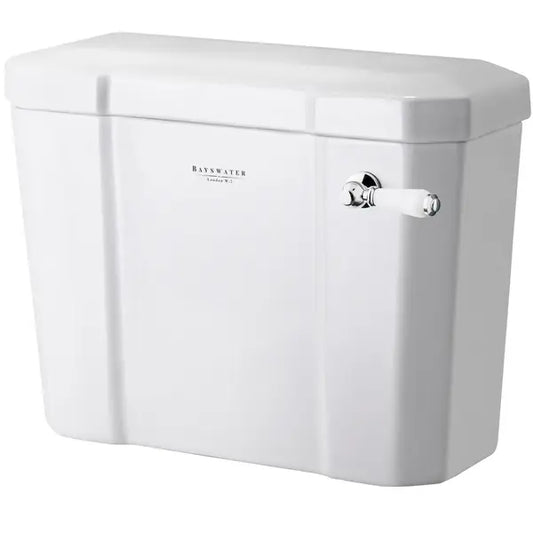 Fitzroy Cistern, Ceramic Lever & Fittings - Bayswater