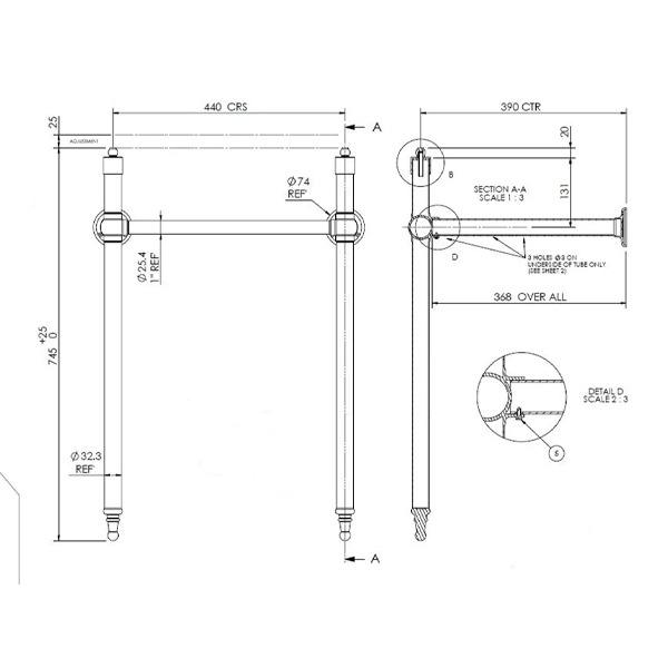Fitzroy Universal Basin Frame - Bayswater Bathrooms