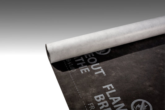 FlameOut Timber Frame House Wrap Breather Membrane - 1.5m x 50m (75m2) - Powerlon