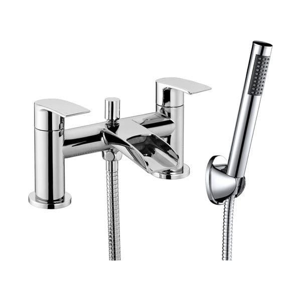 Flo Chrome Bath Shower Mixer - Aqua Bathrooms