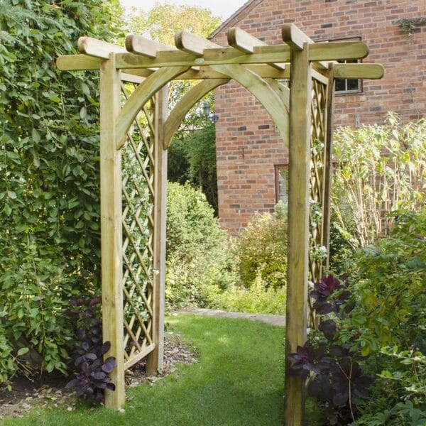Ultima Pergola Arch - Forest Garden