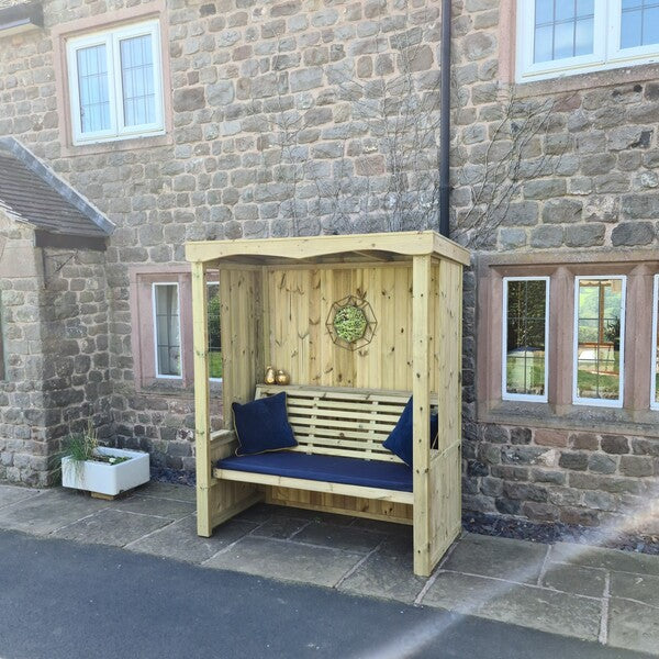Churnet Valley Four Seasons 3 Seat Arbour - Churnet Valley
