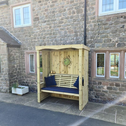 Churnet Valley Four Seasons 3 Seat Arbour - Churnet Valley