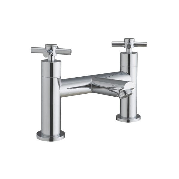 Fusion X Head Chrome Bath Filler - Aqua Bathrooms