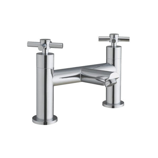 Fusion X Head Chrome Bath Filler - Aqua Bathrooms