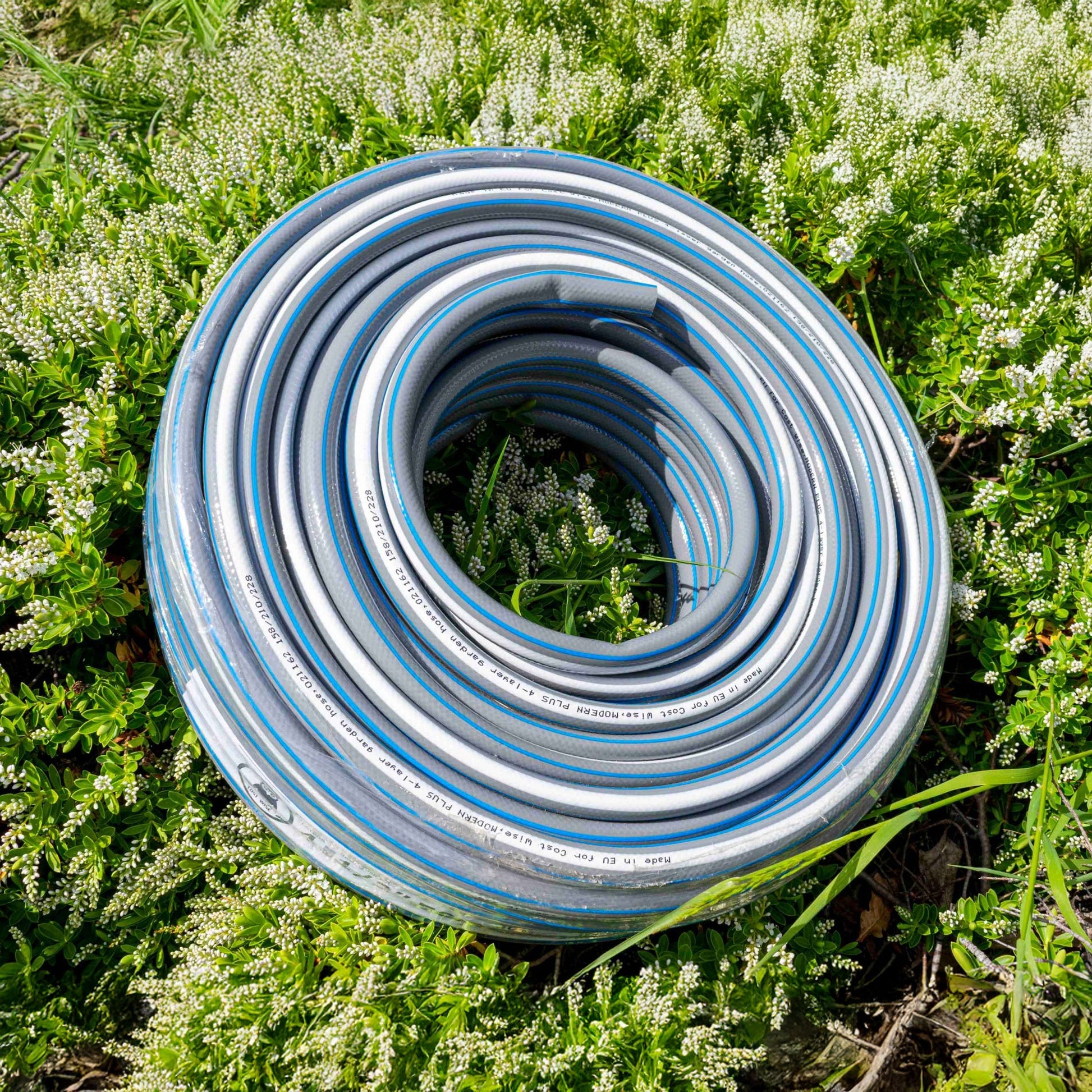 Garden Hose Set Gray (Black Connectors) - Best4Trade-Retail Garden watering