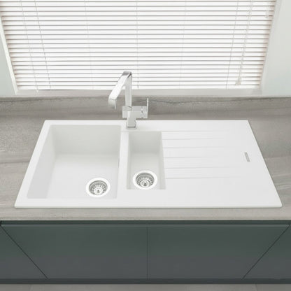 Astini Gianni 1.5 Bowl Granite Kitchen Sink & Waste