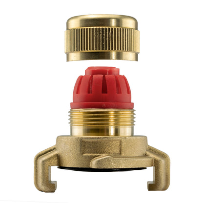 Claw - Hose Quick Connector - 3/4" Hose (Brass) - Best4Trade-Retail Tech Hose & Fittings