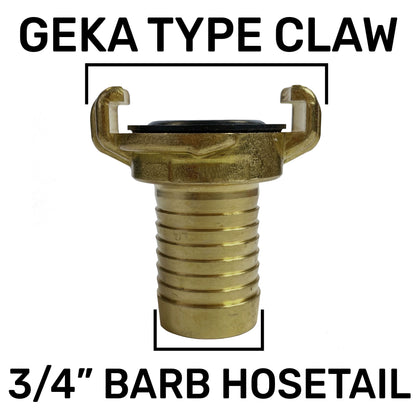 15mm Brass Wall Flange Kit with Lever Valve + Geka 19mm Barbed Set - Best4Trade-Retail Garden watering