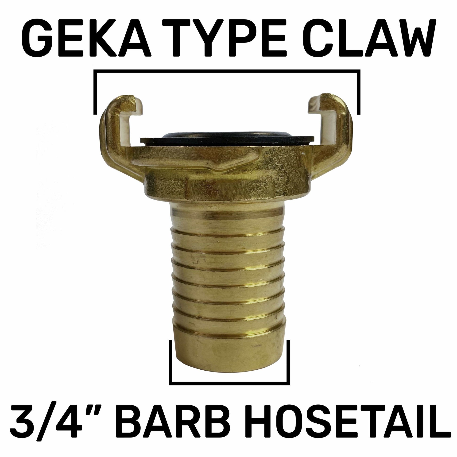 IBC 2” S60X6 Cap with Geka Type Fittings 19mm Barb - Best4Trade-Retail