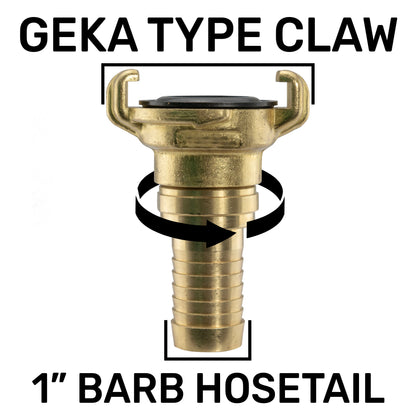 IBC 2” S60X6 Cap with Geka Type Fittings 25mm Swivel Barb - Best4Trade-Retail