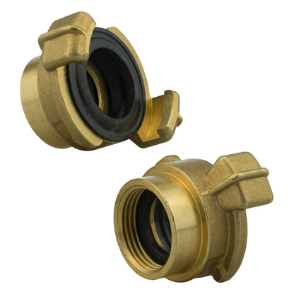 Wall Flange Kit 25mm MDPE + Valve + Geka - Best4Trade-Retail Tech Hose & Fittings