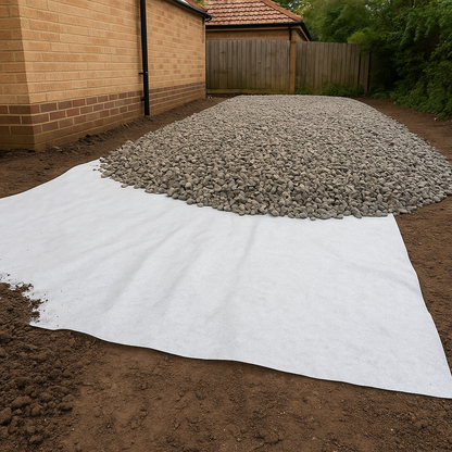 Non-Woven 100gsm Geotextile Membrane Rolls – Drainage & Landscaping Fabric