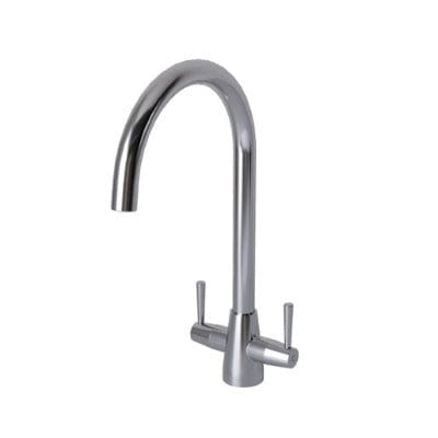 Adria Dual Lever Kitchen Mixer Tap with Swivel Spout - Ellsi