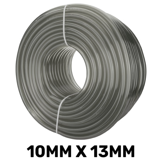 Grey Semi-Transparent PVC Pipe 10mm*13mm - Best4Trade-Retail