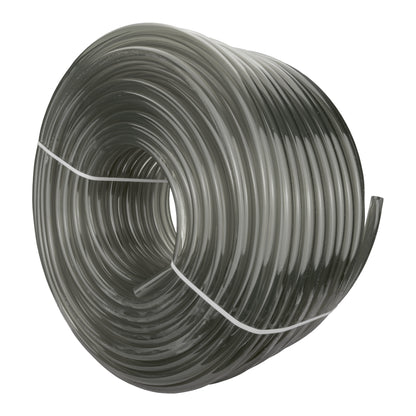 Grey Semi-Transparent PVC Pipe 12mm*15mm