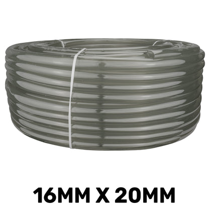 Grey Semi-Transparent PVC Pipe 16mm*20mm - Best4Trade-Retail