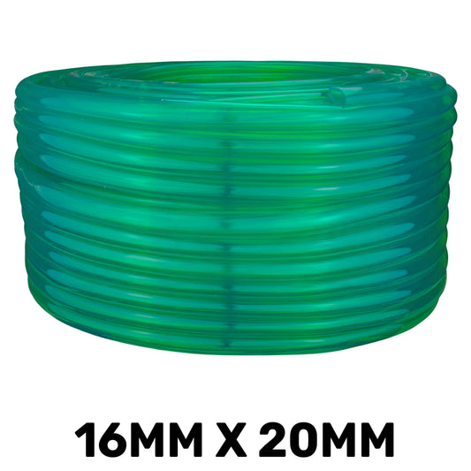Green Semi-Transparent PVC Pipe 16mm*20mm - Best4Trade-Retail