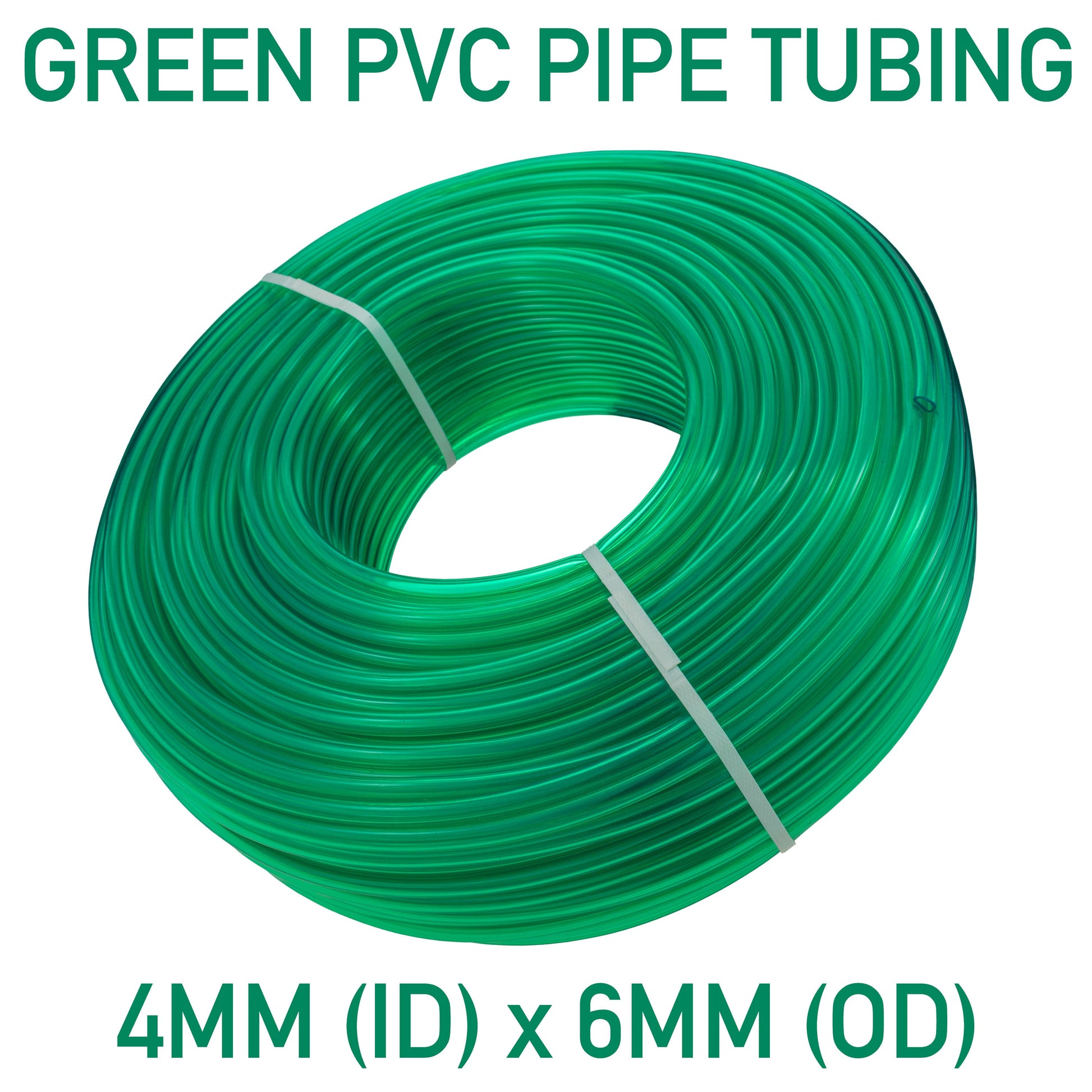 Green Semi-Transparent PVC Pipe 4mm*6mm - Best4Trade-Retail
