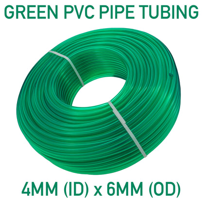 Green Semi-Transparent PVC Pipe 4mm*6mm - Best4Trade-Retail
