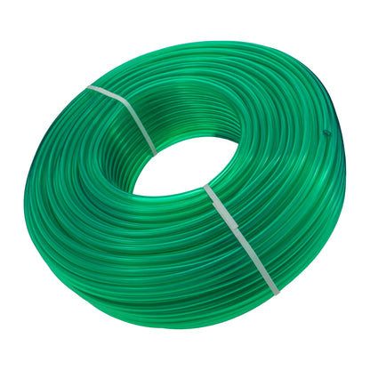 Green Semi-Transparent PVC Pipe 12mm*15mm