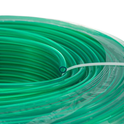Green Semi-Transparent PVC Pipe 12mm*15mm