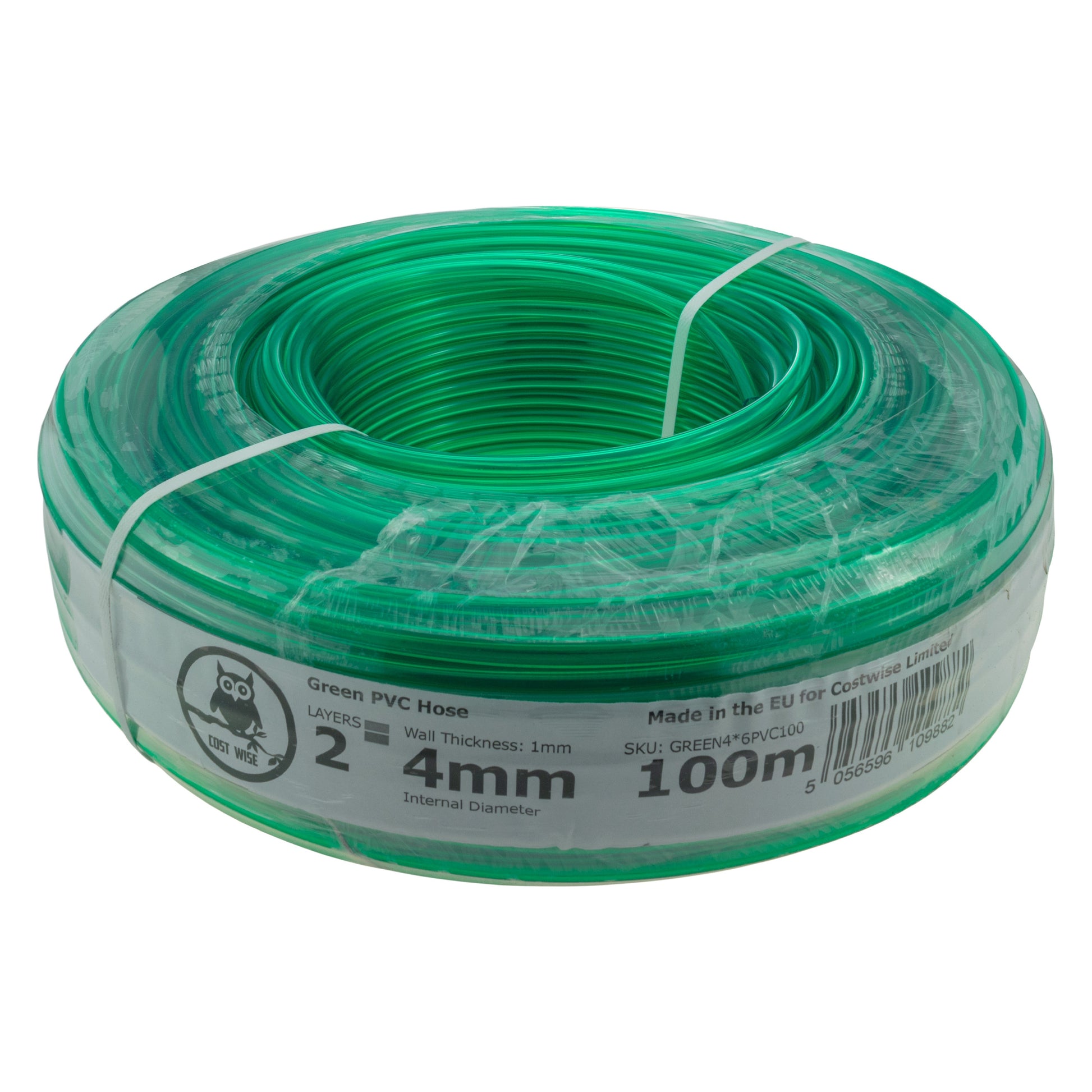 Green Semi-Transparent PVC Pipe 4mm*6mm - Best4Trade-Retail