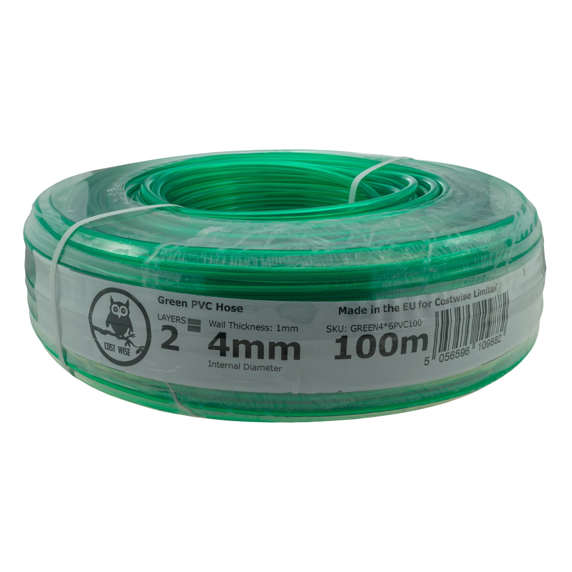 Green Semi-Transparent PVC Pipe 4mm*6mm - Best4Trade-Retail