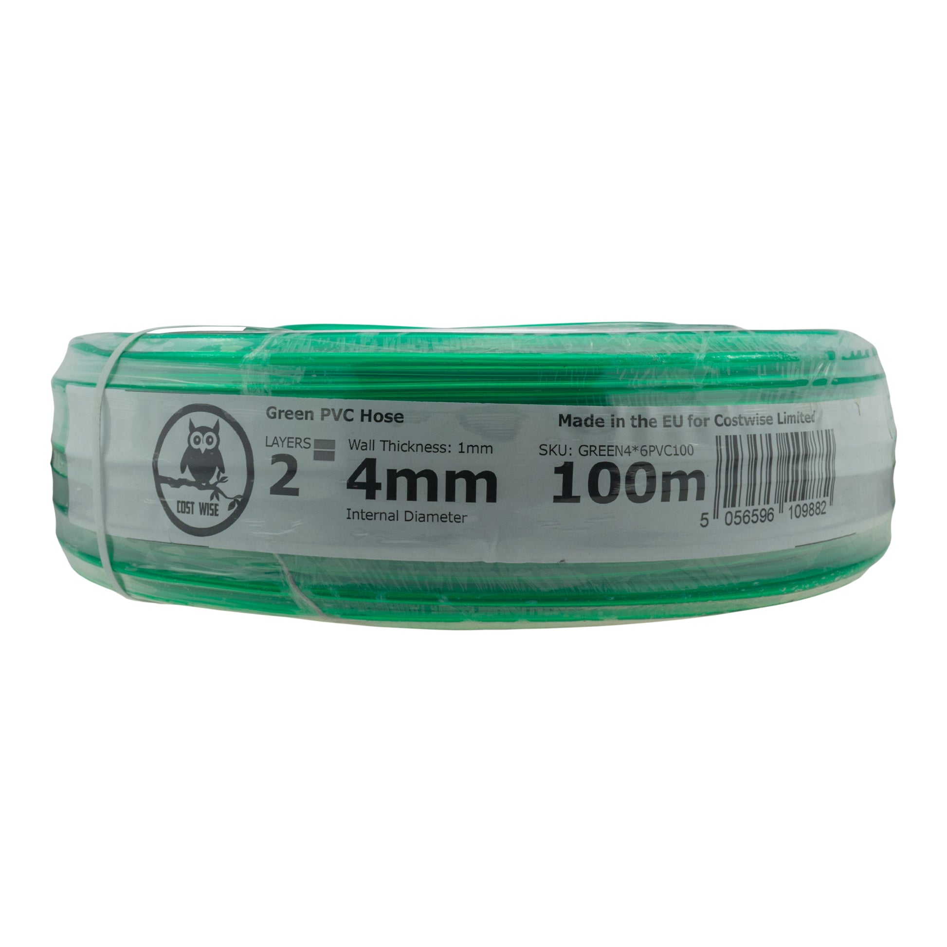 Green Semi-Transparent PVC Pipe 4mm*6mm - Best4Trade-Retail