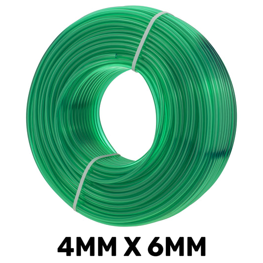 Green Semi-Transparent PVC Pipe 4mm*6mm - Best4Trade-Retail