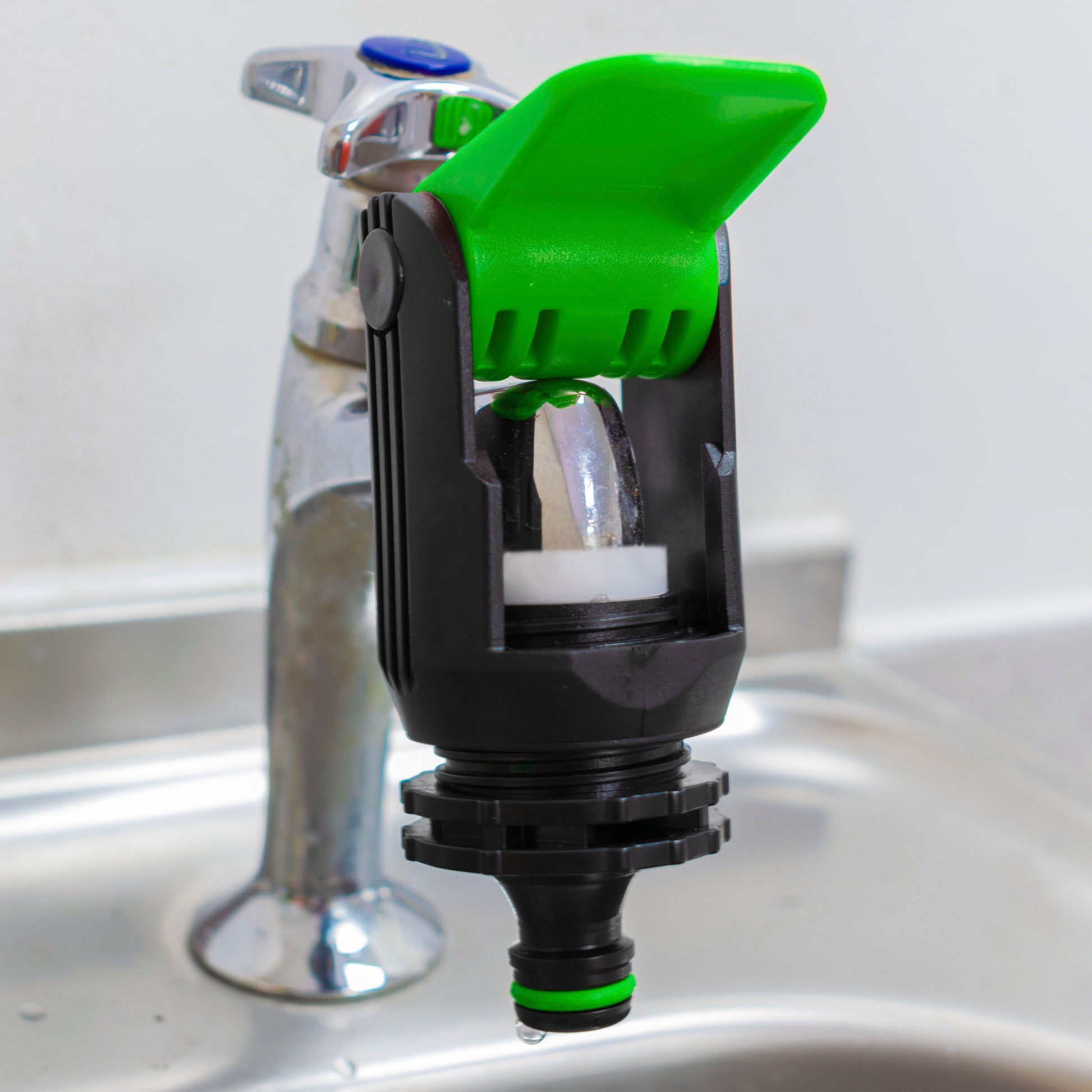 Kitchen Tap Adaptor "Non Branded" Green - Best4Trade-Retail Garden watering