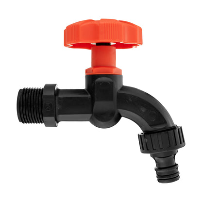 Water Butts Kit 3/4" PP Black Tap - Best4Trade-Retail Tech Hose & Fittings