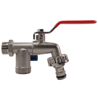 Double Garden Tap 1/2" BSPM Inlet - Best4Trade-Retail Garden watering