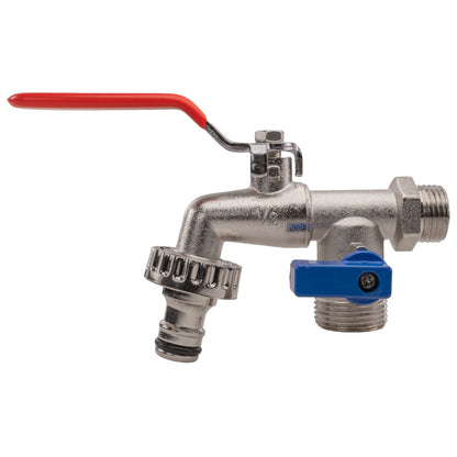 Water Butts Kit 1/2" With Double Tap and Drill Bit - Best4Trade-Retail Tech Hose & Fittings