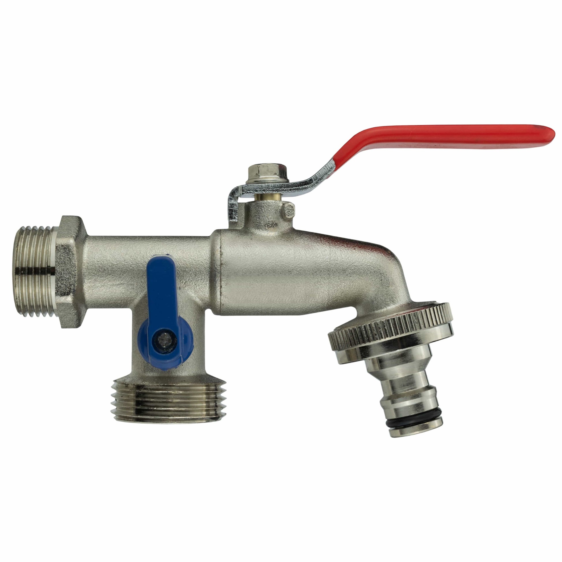 Wall Flange Kit 20mm MDPE + Triple Outlet Metal Splitter Tap - Best4Trade-Retail Tech Hose & Fittings