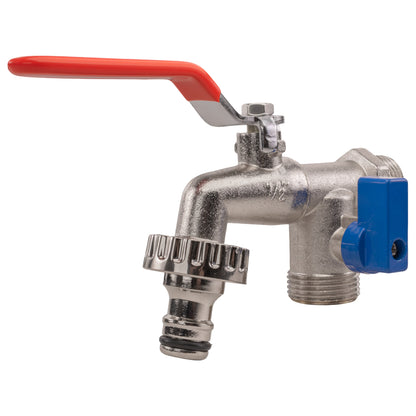 Double Garden Tap 1/2" BSPM Inlet - Best4Trade-Retail Garden watering