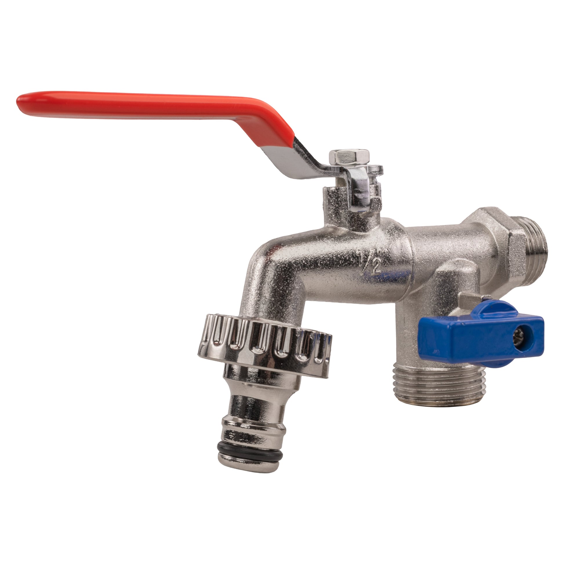 Water Butts Kit 1/2" With Double Tap and Drill Bit - Best4Trade-Retail Tech Hose & Fittings