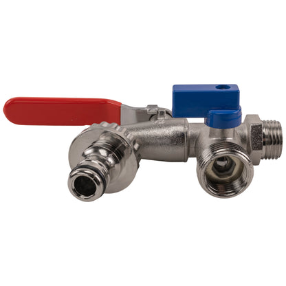 Double Garden Tap 1/2" BSPM Inlet - Best4Trade-Retail Garden watering